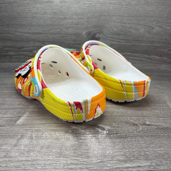 Crocs x Trix Cereal Tie Dye Classic Clog Mens Multi Sizes Available 207922 94S - Picture 11 of 16